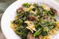 Rustic Sausage and Rapini Pasta