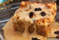 Creole Classic: Whiskey Caramel Bread Pudding