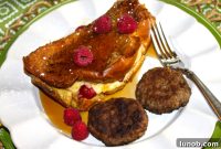Exquisite Raspberry and Lemon Curd Mascarpone Stuffed French Toast