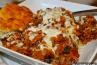 Bolognese Risotto Zucchini Boats