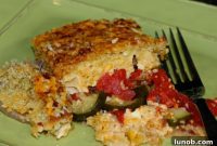 Sun-Kissed Tomato and Zucchini Gratin with Asiago and Pimento