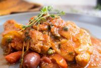 Rustic Skillet Chicken Cacciatore