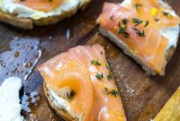 Elegant Mascarpone Lox Toast