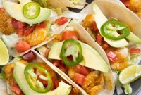 Fiery Volcano Shrimp Tacos