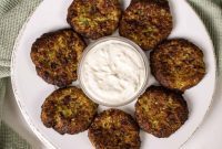Crispy Air-Fried Zucchini Fritters