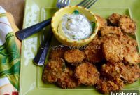 Garlic-Parmesan Zucchini Crisps with Aromatic Basil Aioli