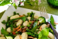 Spring Asparagus and Pea Gnocchi
