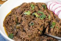 Slow-Braised Dutch Oven Barbacoa Tacos