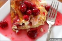 Decadent Raspberry Mascarpone Stuffed French Toast