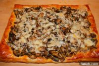 Golden Mushroom & Alpine Cheese Tart