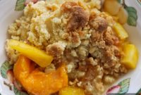 Sun-Kissed Peach Pineapple Crumble