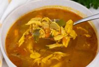 Simple Weeknight Chicken Farro Soup