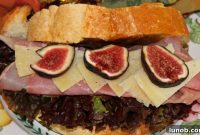 Sweet & Savory Fig, Prosciutto & Manchego Sandwiches