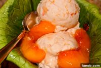 Golden Peach Ice Cream