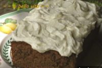 Cozy Cinnamon Zucchini Cake with Velvety Cream Cheese Frosting