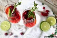 Crimson Sparkle Bellini