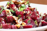Vibrant Balsamic Roasted Beet Salad