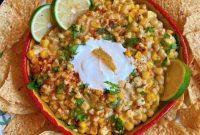Cheesy Elote Fiesta Dip