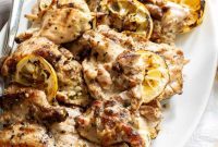 Zesty Grilled Lemon Pepper Chicken Thighs