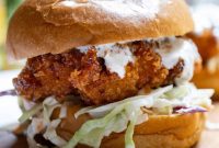 Blazing Honey Chicken Sandwich