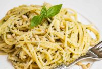 Mediterranean Artichoke Pesto Pasta