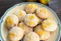 Limoncello Dokunuşlu Limonlu Ricotta Kurabiyeleri