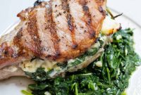 Smoky Grilled Stuffed Pork Chops