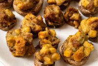 Ultimate Italian Sausage Stuffed Mushrooms