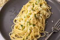 Roasted Cauliflower Pasta