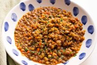 Authentic Italian Lentils