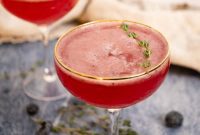 Blueberry Blitz Mocktail