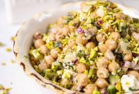 Refreshing Chickpea Cucumber Feta Salad