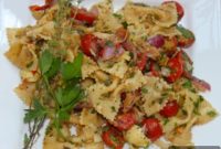 Zesty Italian Tuna Pasta Salad