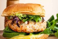 Gourmet Gorgonzola Grilled Chicken Burger