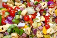 Italian Tortellini Pasta Salad Recipe