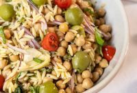 Vibrant Orzo and Chickpea Salad