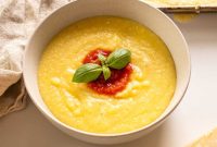 Velvety Golden Polenta