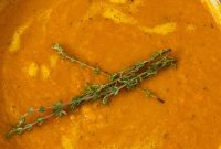 Sweet and Zesty Roasted Carrot Ginger Soup