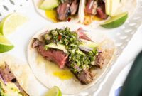 Vibrant Chimichurri Steak Tacos
