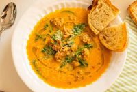 Hearty Butternut Squash and Sausage Soup