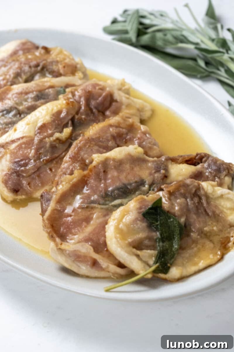 chicken saltimbocca