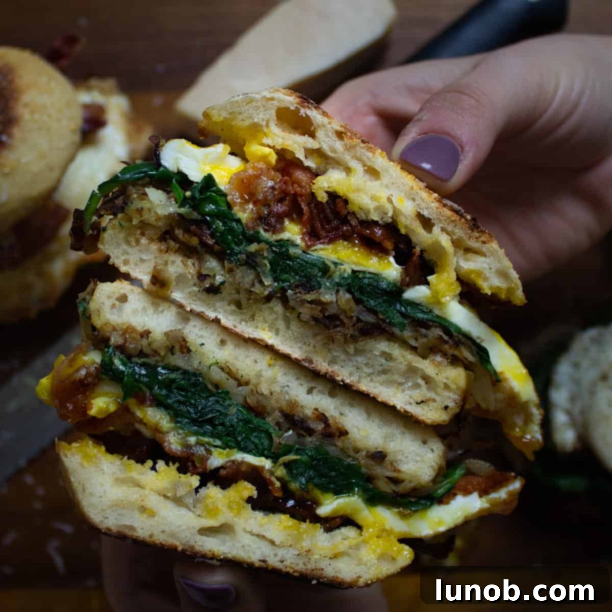 italian breakfast sandwich