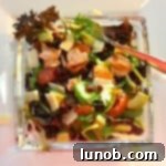 salmon and mixed greens salad