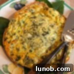 Frittata with Swiss Chard and Italian Cheese