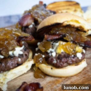 Bacon Blue Cheese Burger 11 bacon blue cheeseburger