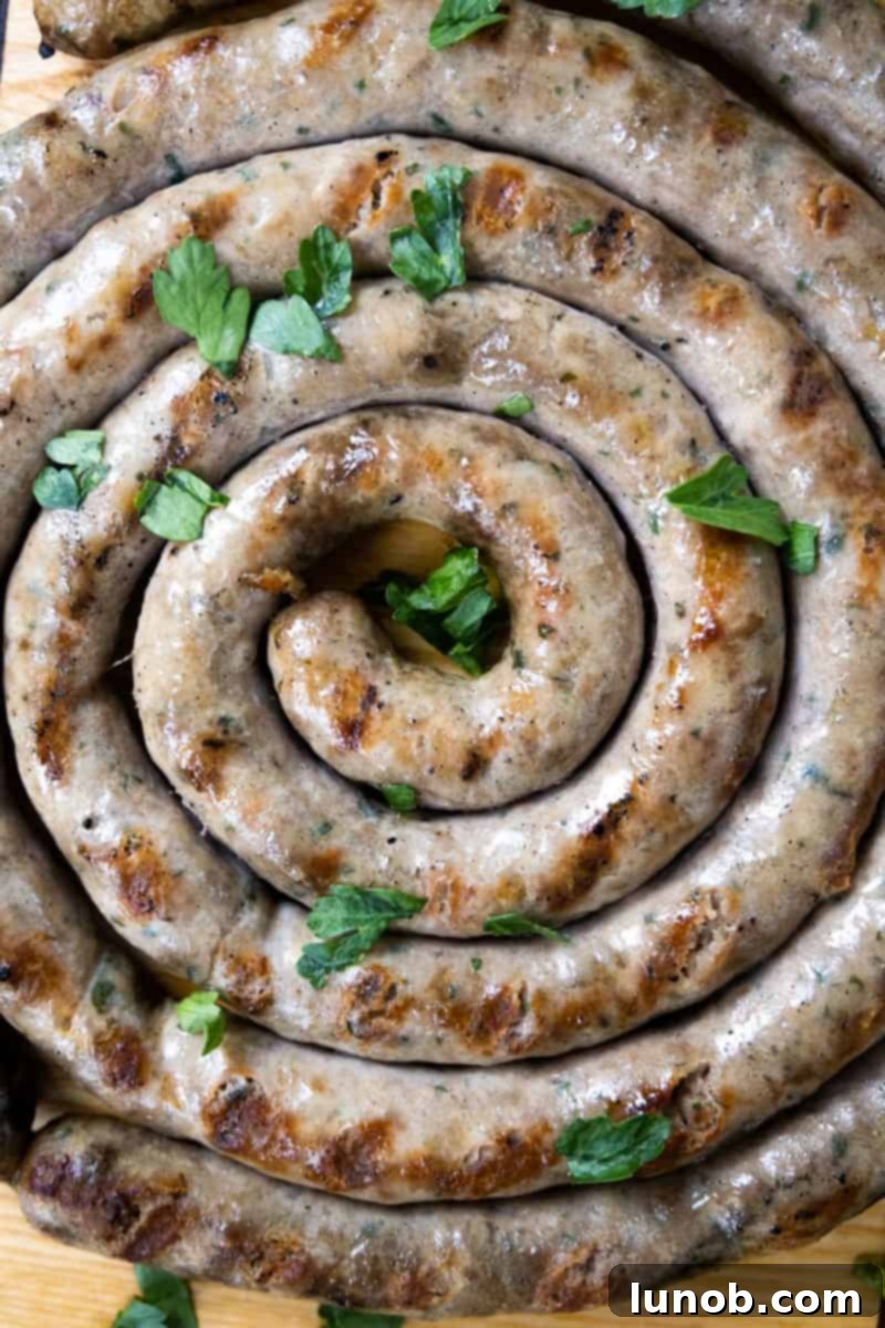 Chevalatta Italian Ring Sausage 6 grilled chevalattta Italian Sausage ring