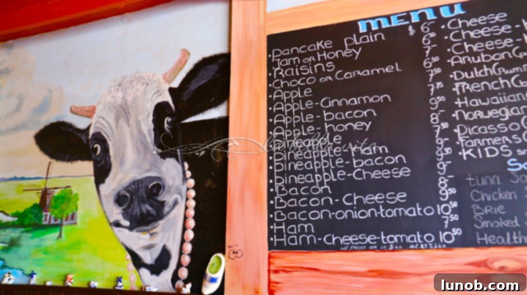 Aruba's Best Breakfasts: Dutch Pancakes 2 Diane's Dutch Pancakes Aruba