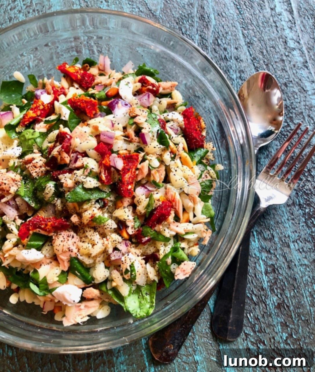 Al Fresco Tuna and Artichoke Pasta Salad 6 img 23088 7