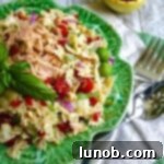 Tuna and Artichoke Pasta Salad with Sun-Dried Tomato Vinaigrette