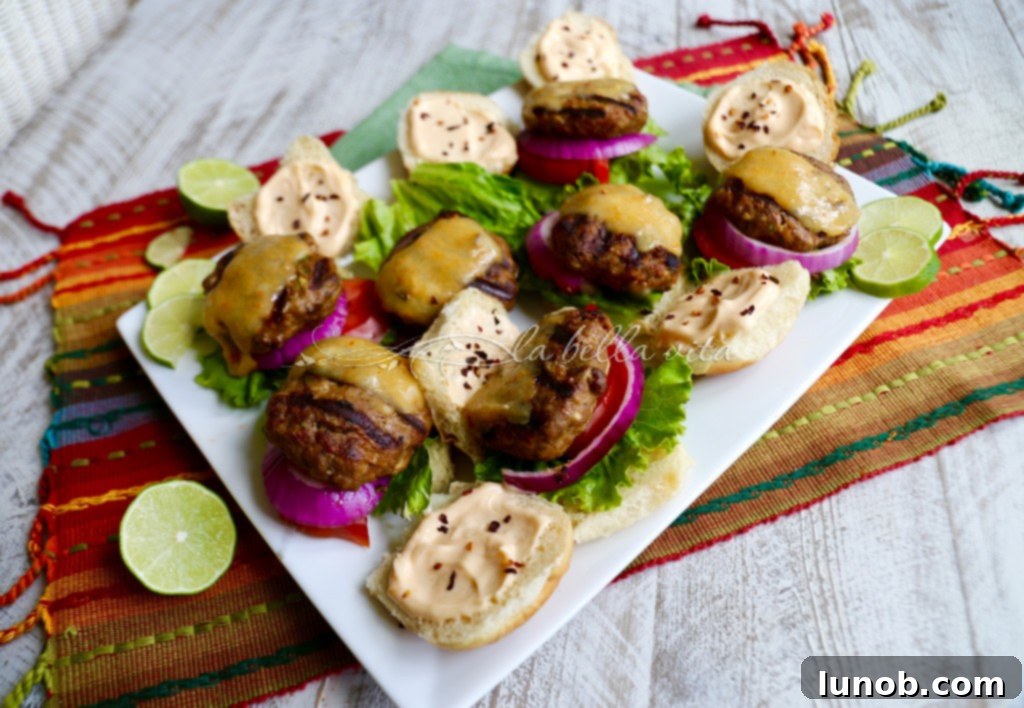 Jalapeno Cilantro Lime Turkey Burgers with Habanero Cheddar